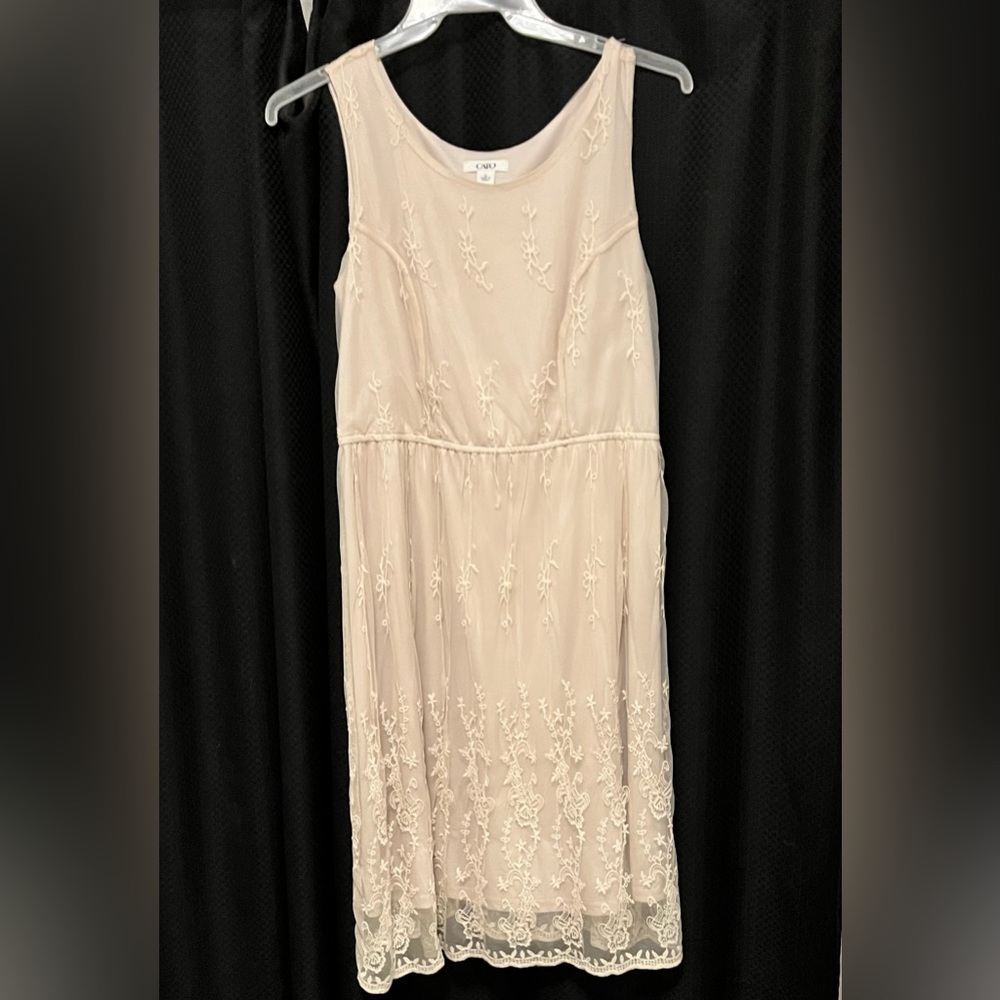 Cato Juniors dress with lace overlay